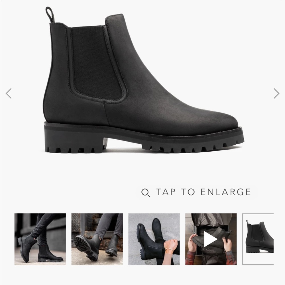 Chelsea Boots. Genuine leather. Thursday boot company.